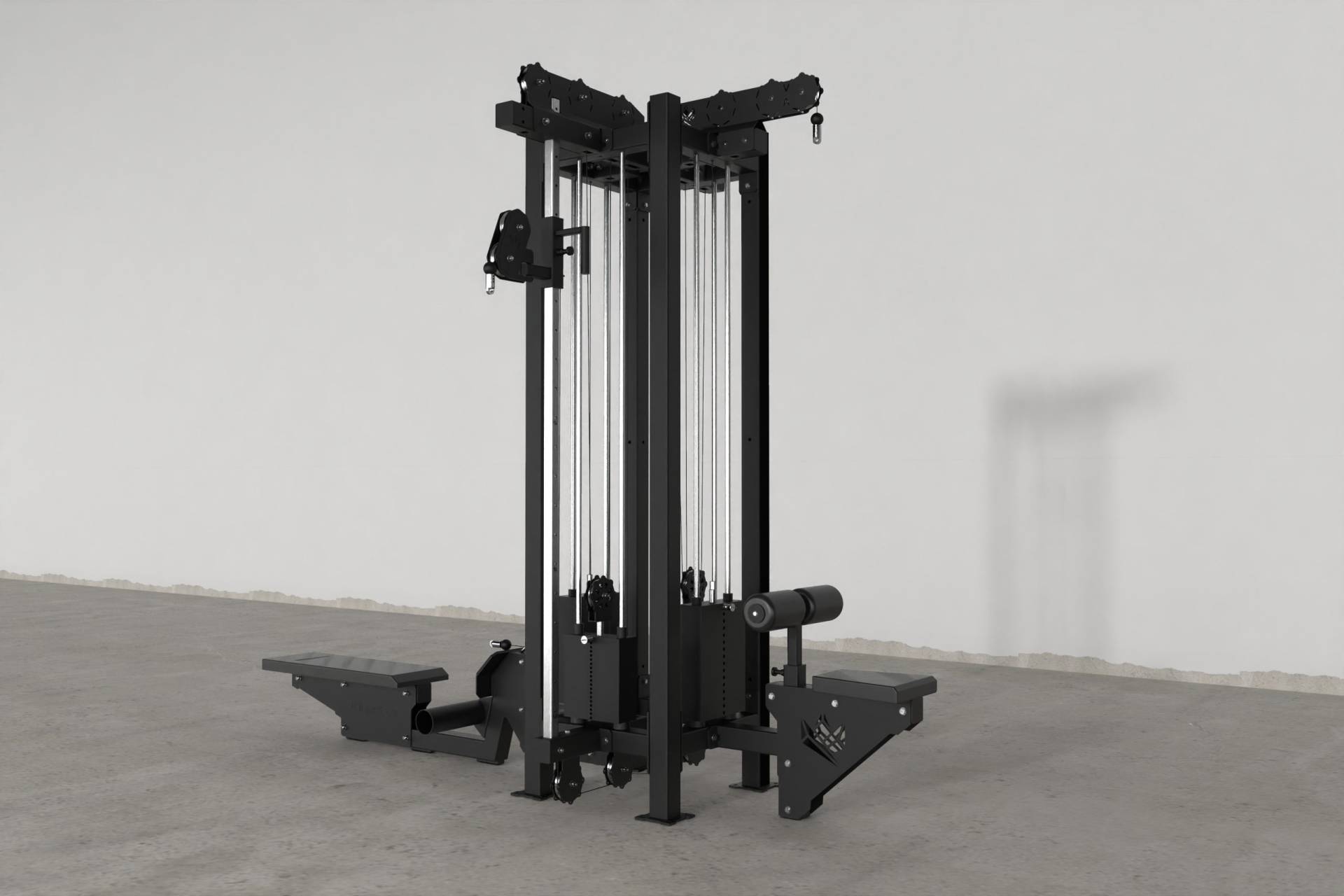 Pulley tower low - black