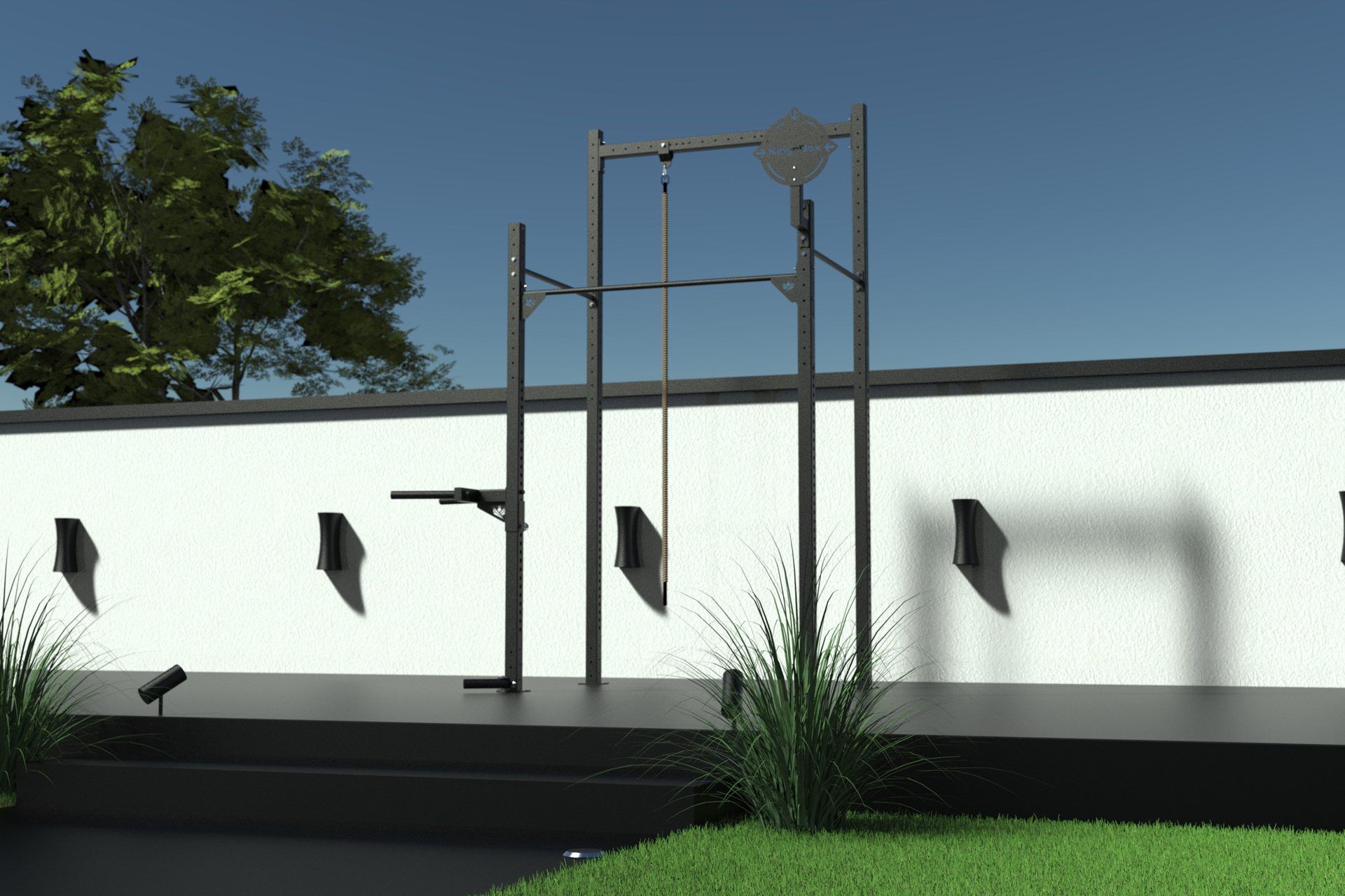 Backyard mighty freestanding rig - 4