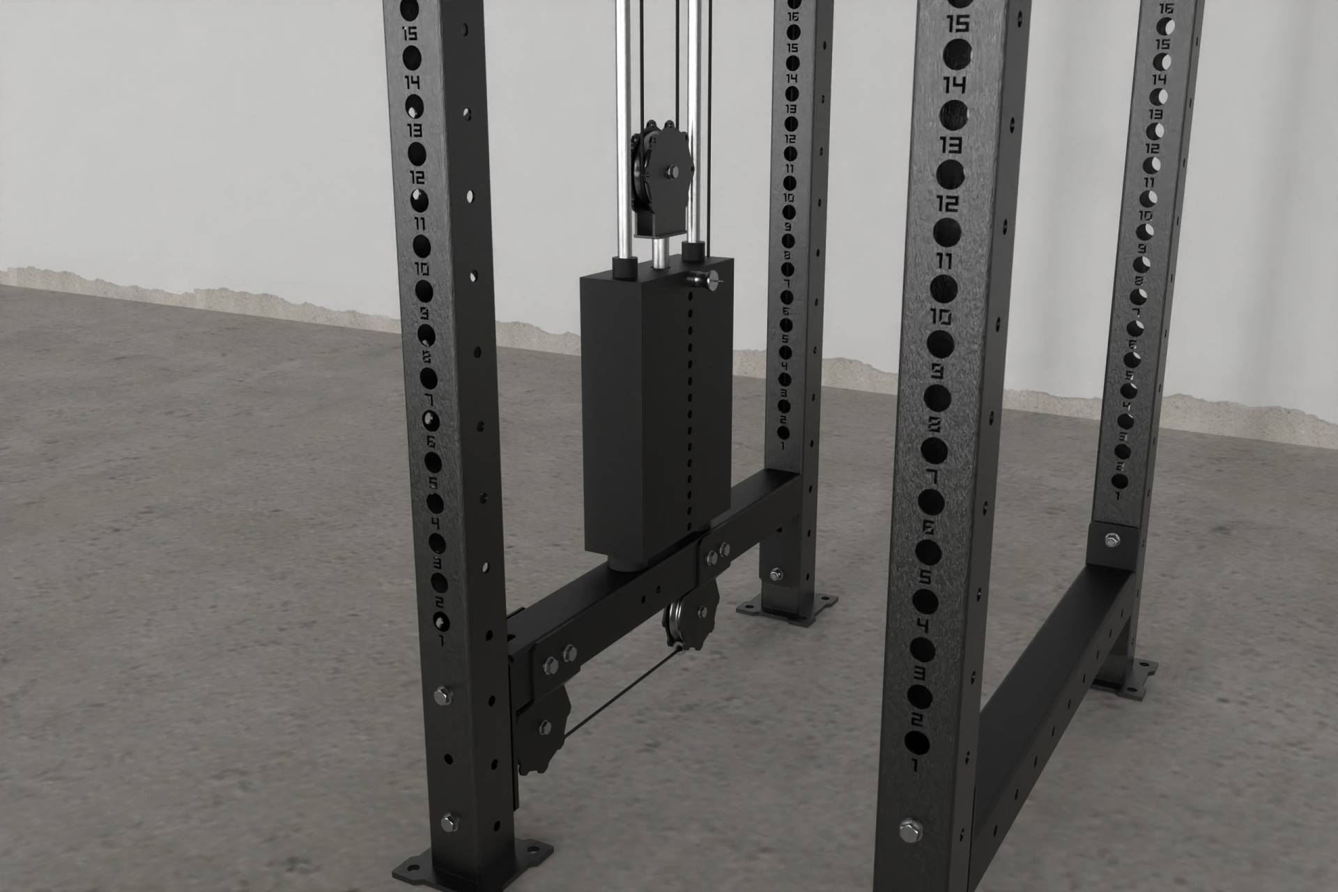 Mighty power rack cx-35 with side pulley - Slika 3