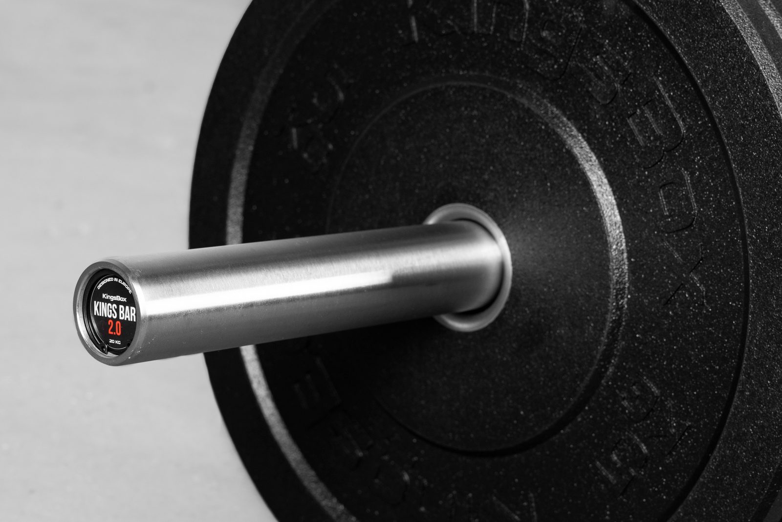 Kingsbox olympic barbell and bumper plates set - Slika 2