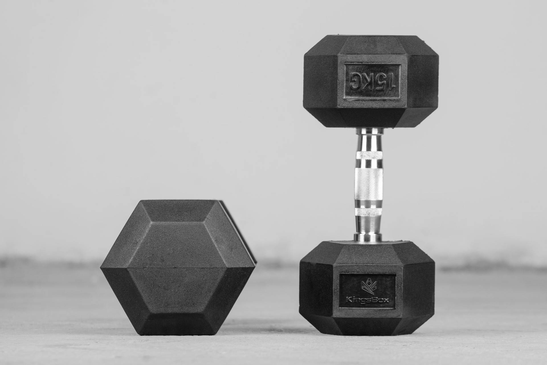 Kingsbox hex dumbbells 9 kg