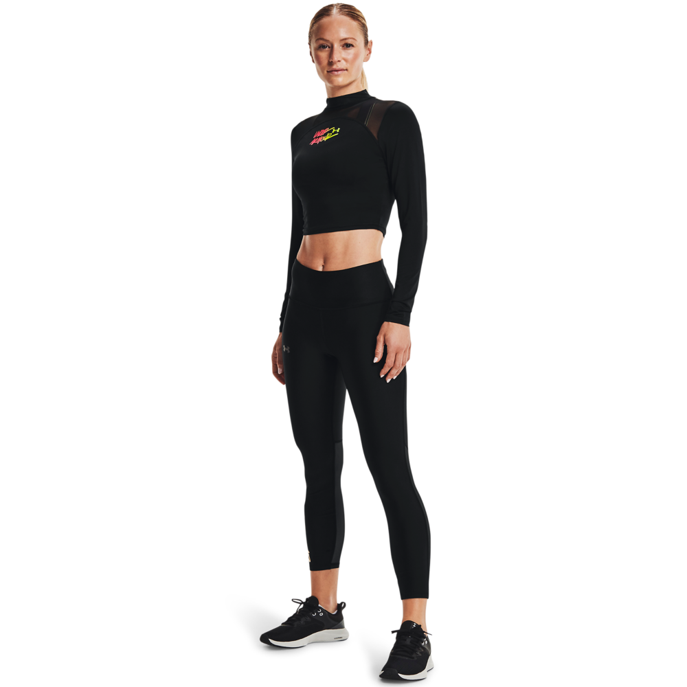 Under armour hg q3 crop mockneck - Slika 3